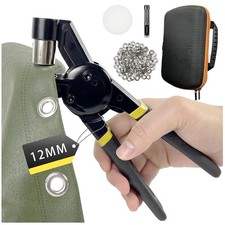 Handheld Eyelet Press Machine with 12mm Grommets