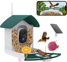Bird Feeder with Camera,Ai Identify Birds Species,Smart Birds Camera with Solar