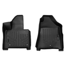 SMARTLINER SA0742 Front BLACK Floor Liners for Hyundai Santa Fe