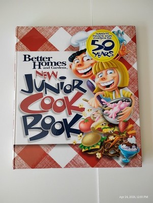 Better Homes and Gardens New Junior Cookbook 2004 Cook Book Spiral Bound Kids