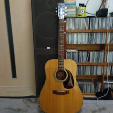 Chitarra acustica Hillbilly di Kiso Suzuki W-45 Jacaranda Natural