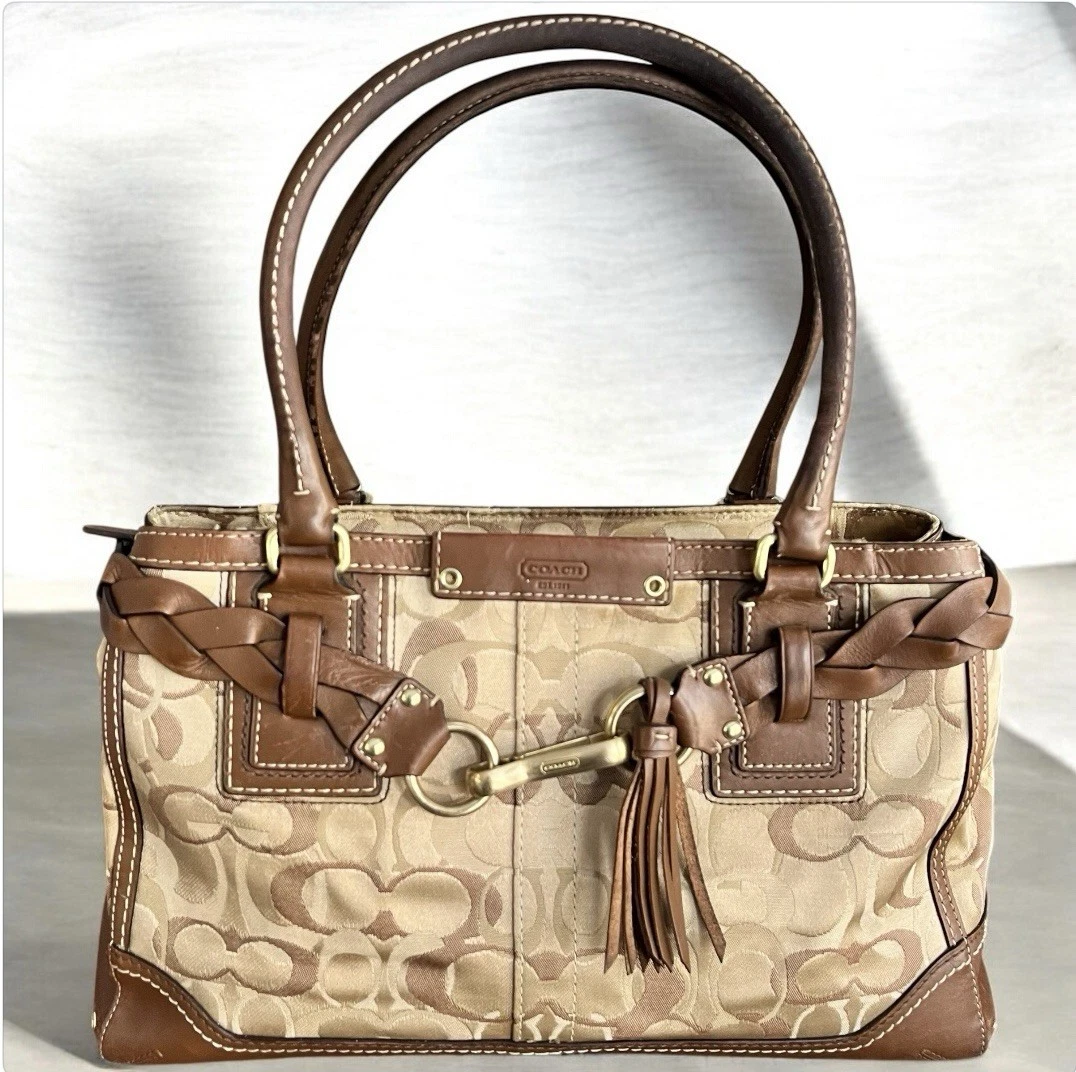 Coach Hampton Canvas Bags & Handbags for Women for sale | eBay