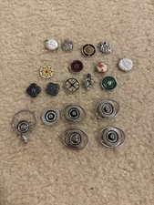 Snap Jewelry Lot Of 19 - With 13 “Charms” And 6 Bases