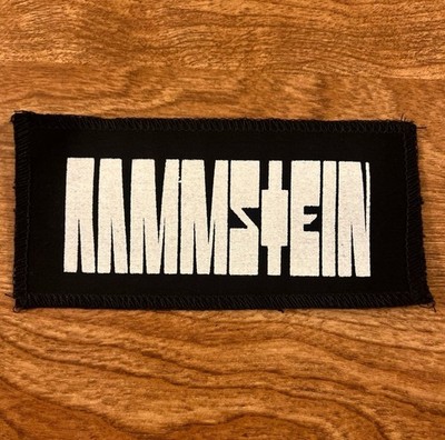 NEW XL Rammstein Sew On Cloth Band Patch