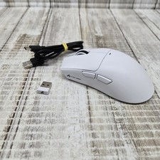 Attack Shark X11 Wireless Gaming Mouse Lightweight White With Dongle No Dock