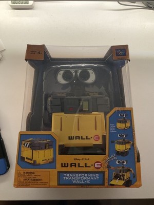 Disney Pixar Wall-E Thinkway Toys Transforming Robot Figure - NEW Open Box