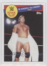 2015 Topps Heritage WWE Rookie of the Year Mr Wonderful Paul Orndorff HOF 0ol8