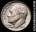 1960-D Silver Roosevelt Dime-Scarce Better Date No Reserve #i3037