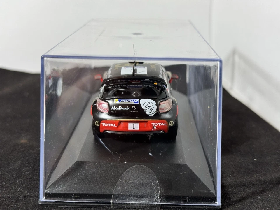 CITROEN DS3 WRC #1 S.LOEB-D.ELENA RALLYE DE FRANCE ALSACE 2013 IXO ALTAYA 1:43 - Immagine 4 di 4