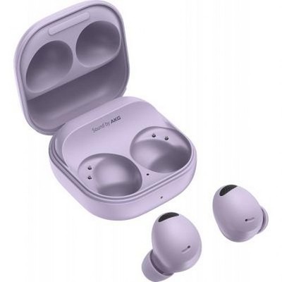 Echte kabellose Kopfhörer mit ANC Galaxy Buds 2 Pro, Lavendel