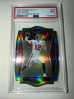 2020 Panini Select - Premier Level Tom Brady #101 Green Prizm Die-Cut /5