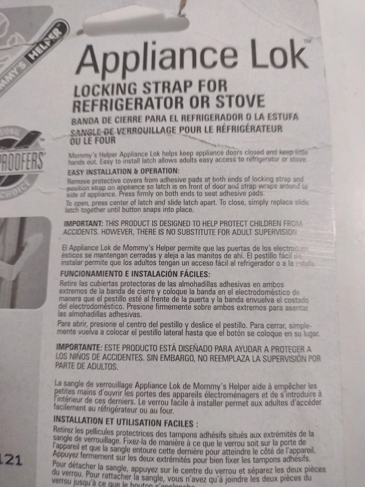 Cerradura de estufa de refrigerador a prueba de niños cerradura de seguridad para bebés niños pequeños. B14 Foto 2 de 3