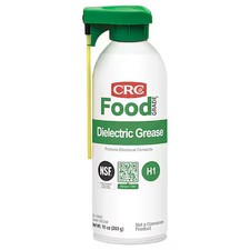 Crc 03082 Dielectric Grease, 10 Oz, Aerosol Can, H1 Food Grade, Clear