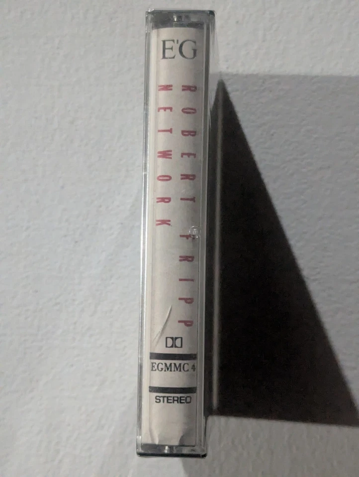 ROBERT FRIPP Network SEALED 1985 1st Press Cassette Tape King Crimson Brian Eno Foto 3 de 4