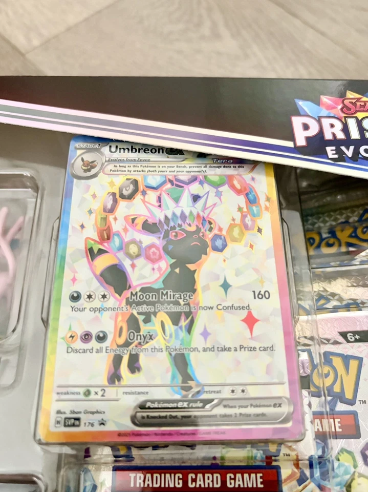 Prismatic Evolutions Premium Figure Collection SEALED ( IN HAND ) READY TO SHIP - Image 4 of 4