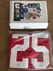 Jason Pinnock Autographed San Francisco Custom Red Football Jersey - PSA/DNA