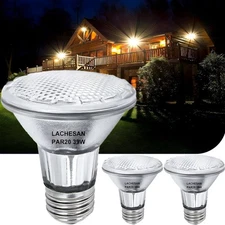 PAR20 Flood 39W 120V 480 Lumens Light Bulbs, 2 Pcs Par20 Bulb 