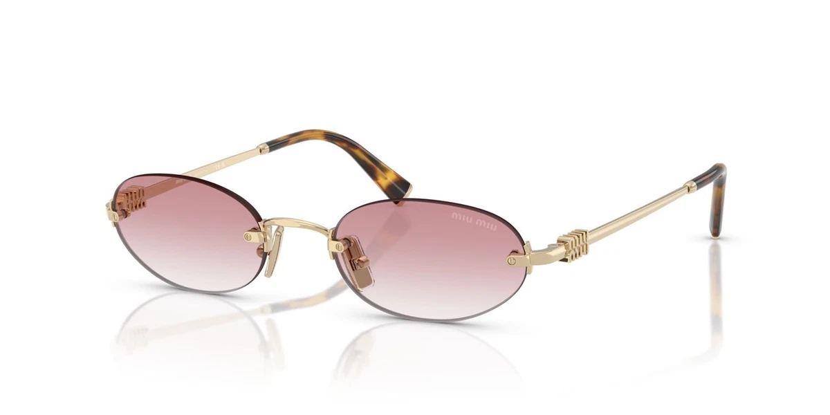 Pink Pink Sunglasses Miu Miu for Women for sale | eBay