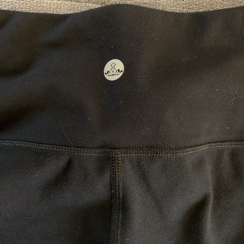 Heath Yoga Black Capri Leggings Yoga Pants Size XL With Pockets - Imagen 9 de 15