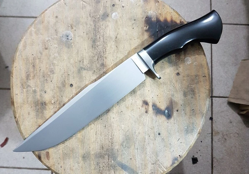 CUSTOM HANDMADE D2 WERKZEUGSTAHL JAGD SURVIVAL BOWIE MESSER JAGDMESSER - Bild 3 von 3