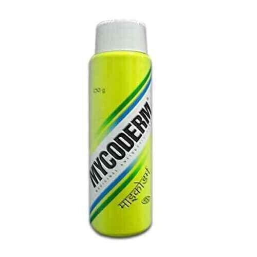 Antiseptic powder mycoderm FDC 150 gm | For Fungal Infections. Rash & Itching