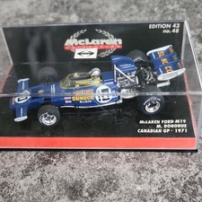 MINICHAMPS McLaren Ford M19 1:43 Diecast M. Donohue Canadian GP 1971 With Case