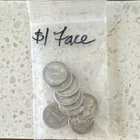 Mercury Dimes Silver 10C $1 Face Value Lot Circulated Coins