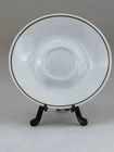 2 Corelle Corning Saucer Indian Summer Tea Cup Plate 6 1/4” Brown Stripe Vintage