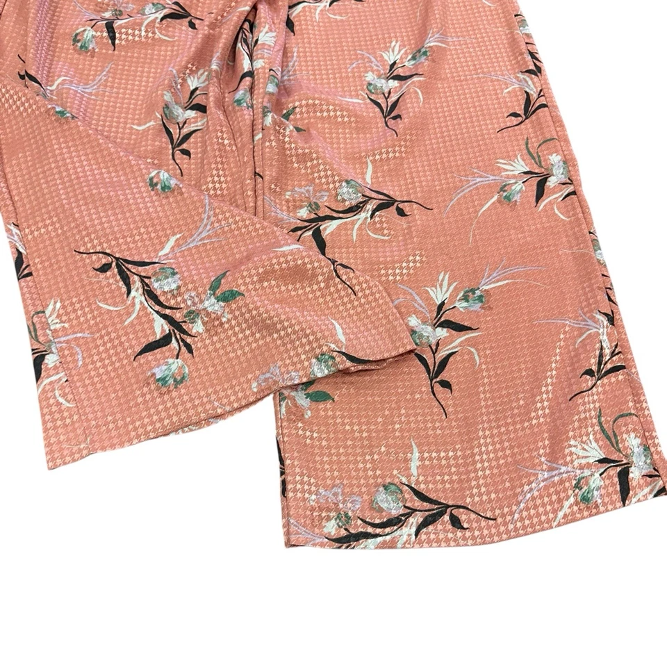 JESSICA SIMPSON MUJER MONO MATERNIDAD GRANDE MELOCOTÓN FLORAL PIERNA ANCHA NUEVO CON ETIQUETAS Foto 3 de 4