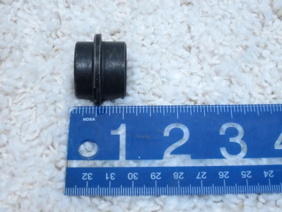 BUICK / OLDSMOBILE / PONTIAC OEM ПРОВОД КОЛПАЧОК КОЛЕСА ЧЕРНЫЙ МЕТАЛЛИЧЕСКИЙ ЗАМОК ГАЙКА #2A-9 - Изображение 2 из 3