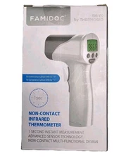 Famidoc FDIR-V22 Non-Contact Infrared Thermometer by Thermobio. New Open Box
