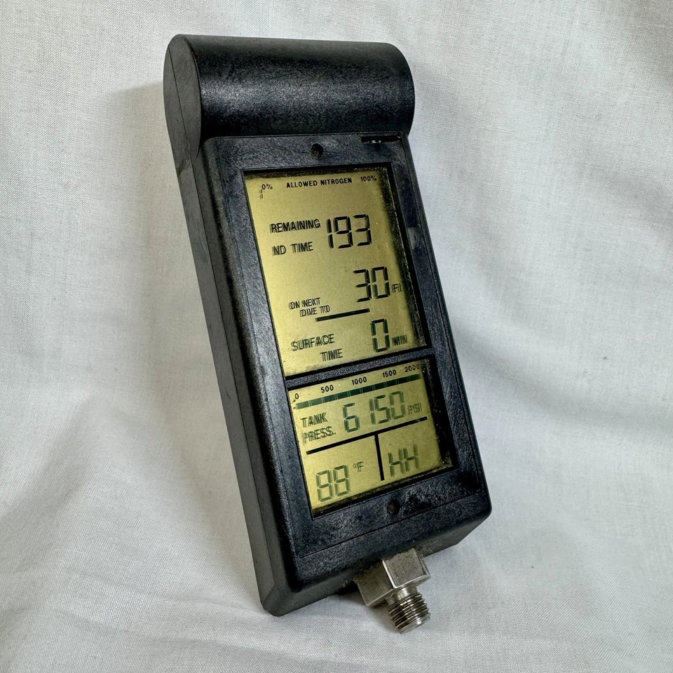 Vintage Orca Industries Inc Electronic Dive Computer Scuba Diving 1988 UNTESTED - Image 3 of 4