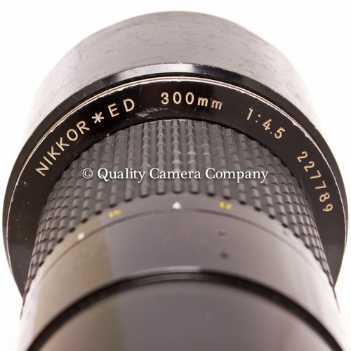 Nikon 300 mm f/4.5 Nikkor-Ed Ai-S IF - 2 Pfund/900g SUPER-LITE SUPER-SHARP SUPER LANG - Bild 10 von 12