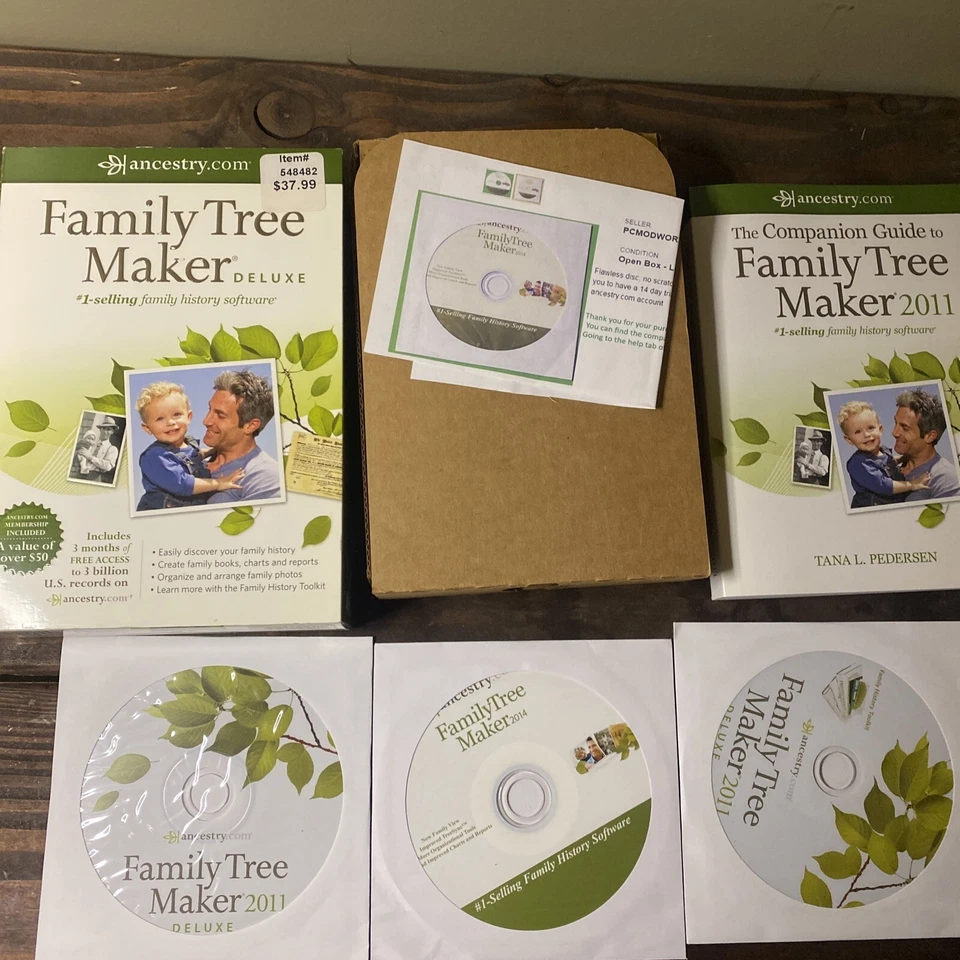 Ancestry.com Family Tree Maker 2011 Deluxe Software 548482 Foto 2 de 4