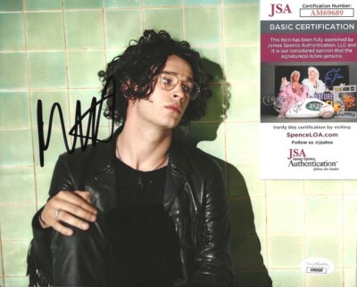 MATTY HEALY SIGNED THE 1975 LEAD SINGER 8X10 RARE - JSA COA
