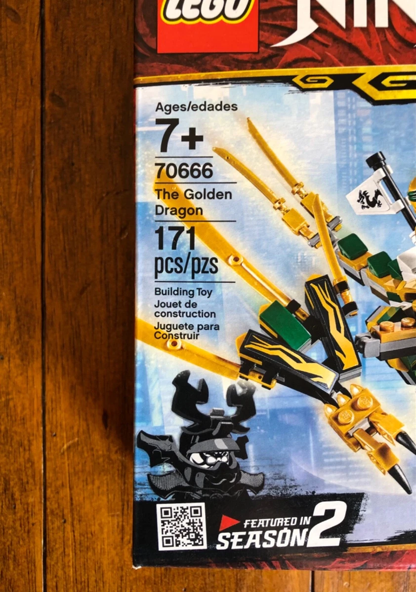 Lego ninjago best sale golden dragon 70666