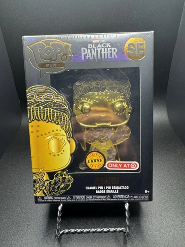 2022 Funko Pop Pin SE Black Panther SHURI Limited Edition Chase Target Exclusive