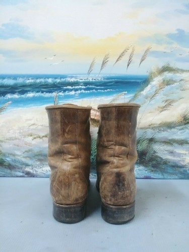 Laredo Womens Brown Lace Up tassle ankle boot SIZE 8 M - Picture 7 of 10