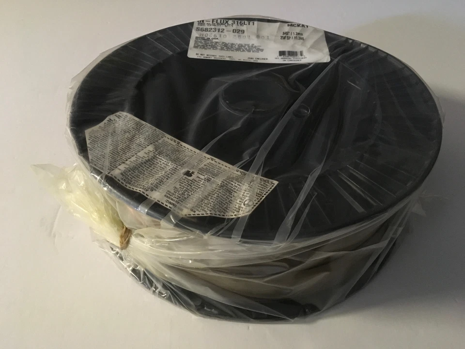 Soldadura MiG de acero inoxidable IN-FLUX 316LT1 .045 25 # libras, E316LT1-4/-1 McKay Foto 2 de 2