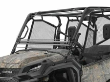 Honda Pioneer 1000 1000-5 Full Windshield Flip Up Scratch Resistant Hard Coated