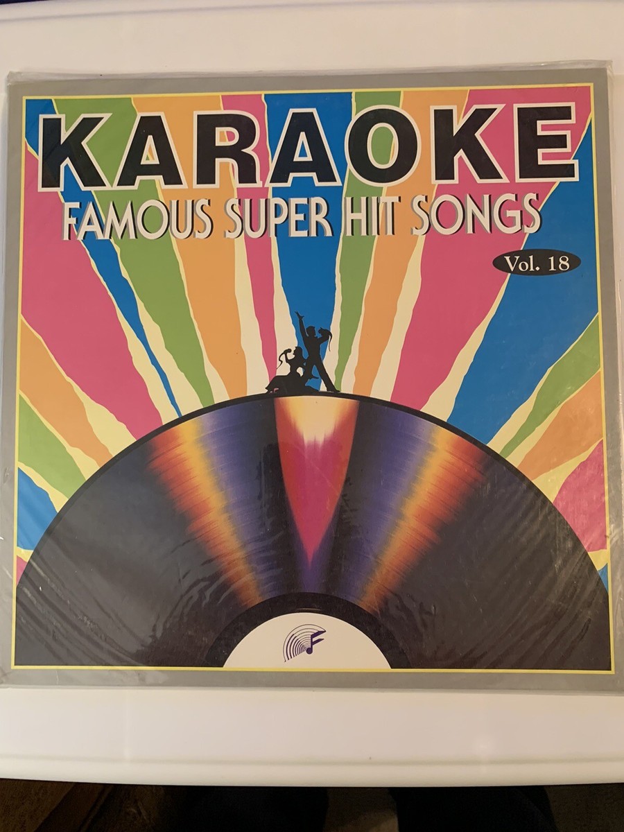Karaoke Famous Super Hit Songs Vol 18 Laser Disc | eBay