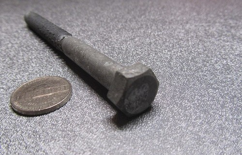 Galvanized Hex Head Lag Screw 3/8" Threads x 4.50" Length, 50 pcs - Picture 6 of 12