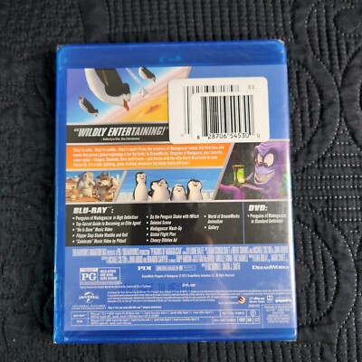 NEW Penguins of Madagascar (Blu-ray / DVD) | eBay