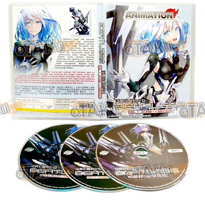 BEATLESS - COMPLETE ANIME TV SERIES DVD BOX SET (1-24 EPIS + 4 SPECIAL)