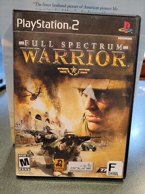 Full Spectrum Warrior Playstation 2 PS2 Video Game No manual *