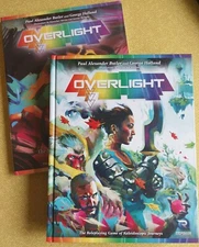 Overlight RPG Core Rulebook PLUS Skyborn Order sourcebook and Gamemaster Screen