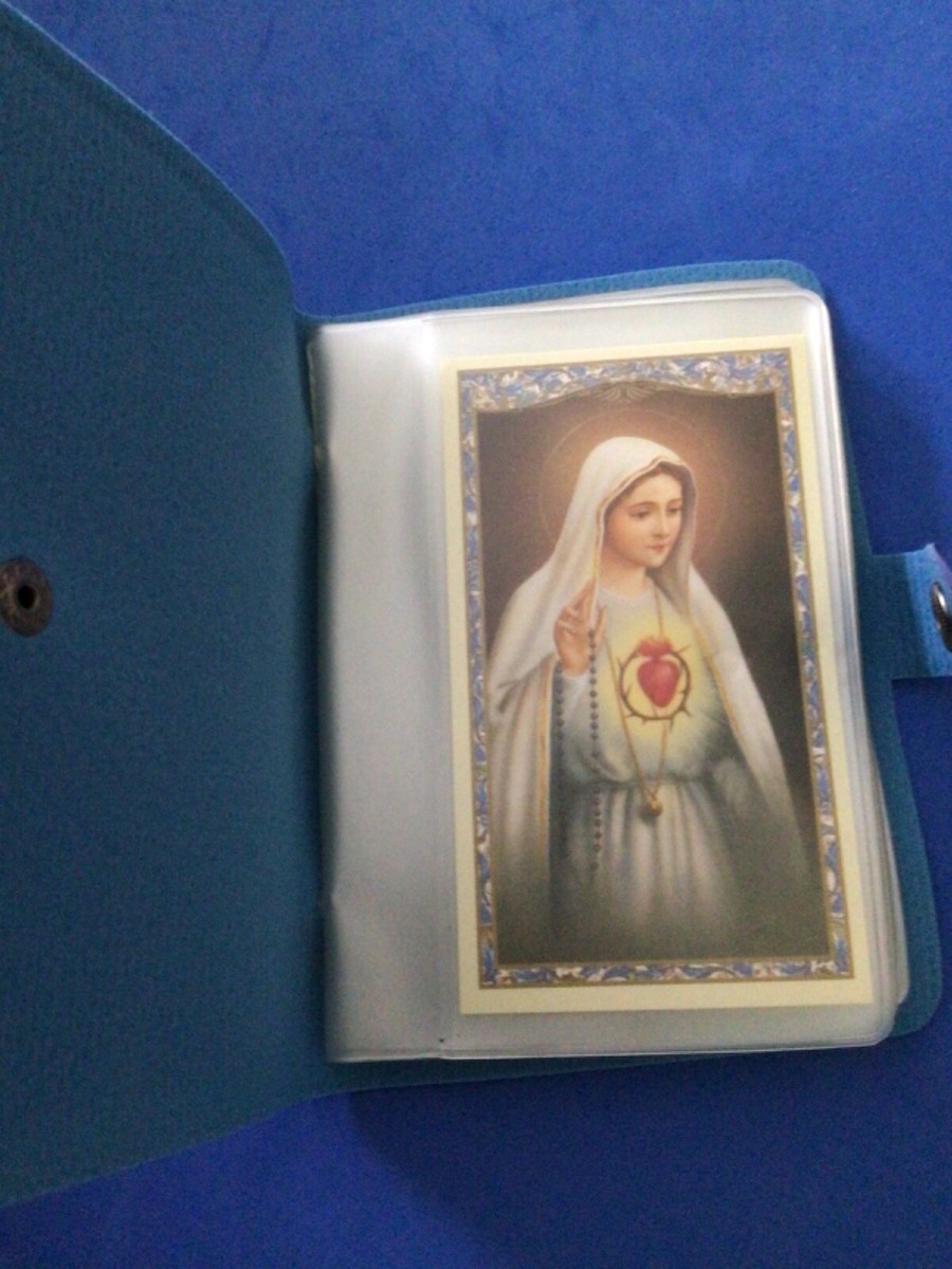 holy card binder Holy Card Holder – Divine Mercy Shrine Gift Shop
