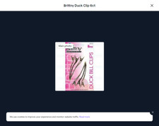 Brittny Duck Clip 6ct