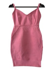 Pink Pretty Little Thing Body Con Dress Size 8 