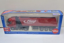 Siku 1:50 DieCast car Mercedes Actros Lorry Truck Fliegl Tipping Trailer  3537